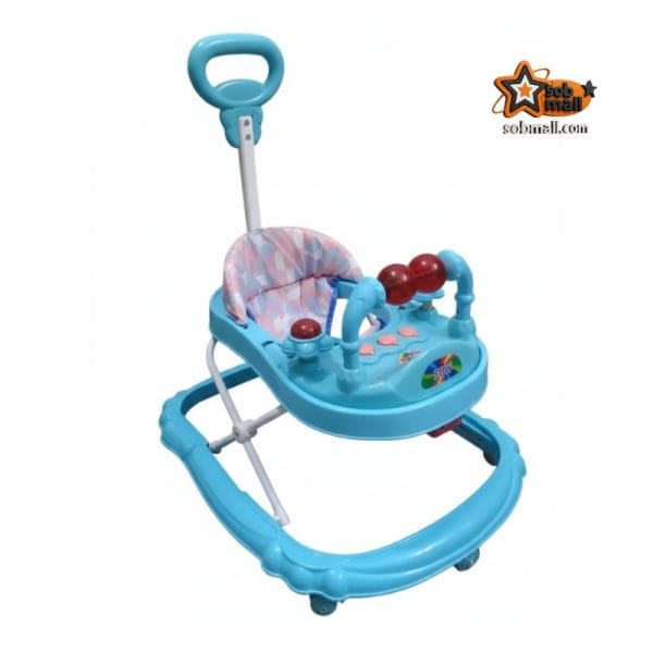 Multifunction-baby-walker-with-push-handle