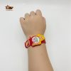 Colorful baby hand watch with cartoon character design for toddlers