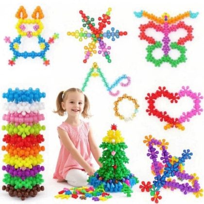 Interlocking Building Blocks β 100 pcs in 1 packet