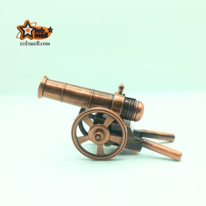 Metal Cannon Showpiece