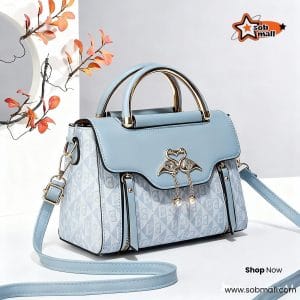 Women fashion handbag with elegant design, premium finish and adjustable strap for daily and party use