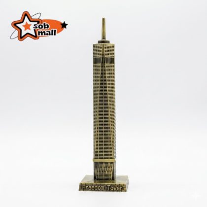 freedom tower souvenir statue