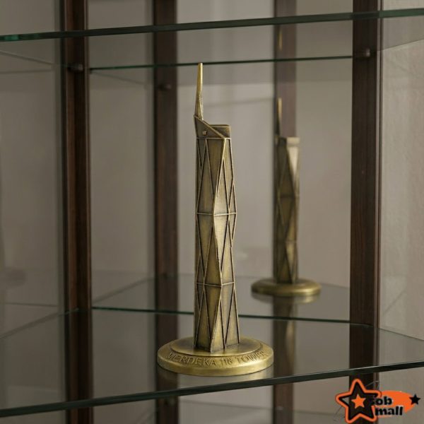 merdeka 118 tower showpiece modern skyscraper miniature decor