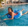 Kids swimming ring inflatable deep sea swimming float