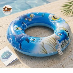 Kids swimming ring inflatable deep sea swimming float