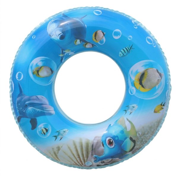 Kids swimming ring inflatable deep sea swimming float