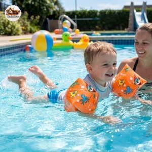 Kids swimming safety arm ring
